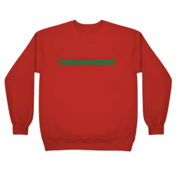 Chromakopia Logo Red Sweatshirt