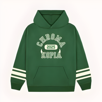 CHROMAKOPIA Signature Varsity Green Tour Hoodie