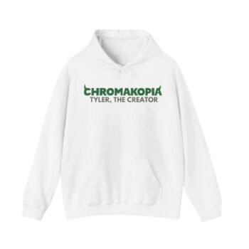Chromakopia X Tyler The Creator White Hoodie
