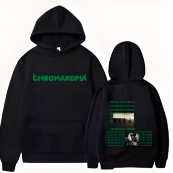 Chromakopia Black Hoodie Polyester