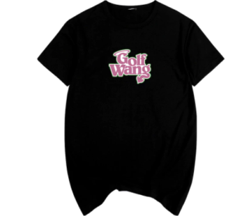 Golf Wang Tyler The Creator Glitter T-Shirt | Official Merch  Product Specification: Material: 100% Premium Cotton Available Sizes: S, M, L, XL Care: Machine Wash Features: Fade-Resistant Color, High-Quality Glitter Graphic Print Style: Casual, Crew Neck Sleeve Length: Short Sleeves Feel: Soft, Breathable, and Comfortable  Buy with confidence. We offer official Tyler The Creator T-Shirts, Golf Wang Merch, Chromakopia apparel, and limited edition graphic tees at the lowest price.