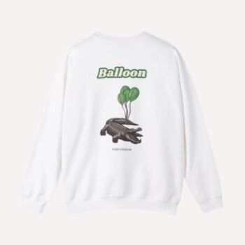 MID LOGO WHITE CHROMAKOPIA GREEN SWEATSHIRT