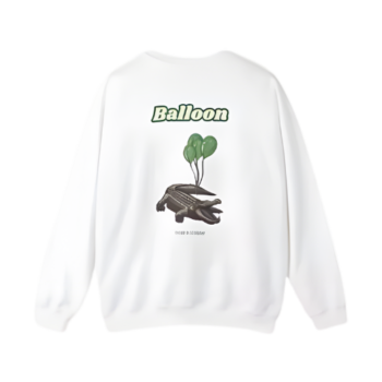 MID LOGO WHITE CHROMAKOPIA GREEN SWEATSHIRT