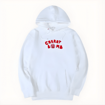 Tyler The Creator Cherry Bomb White Hoodie