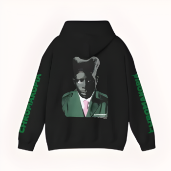 Tyler The Creator Chromakopia Face Hoodie