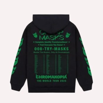 Tyler The Creator Chromakopia Hoodie Black Limited Edition