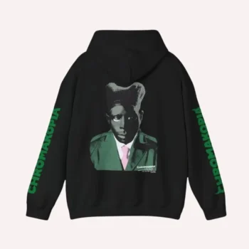 Tyler The Creator Chromakopia Face Hoodie - Limited Edition Black Hoodie