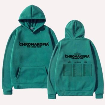 CHROMAKOPIA Pine Green Hoodie – World Tour 2025 Exclusive