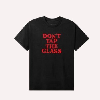 Don’t Tap The Glass Black Tee – Premium Streetwear Graphic T-Shirt