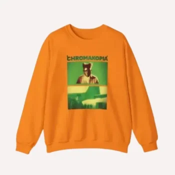 Limited Edition Orange Chromakopia Sweatshirt Stylish Streetwear