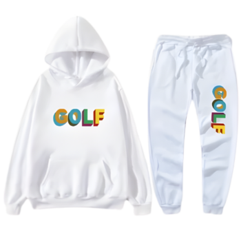 White Tyler Creator GOLF Wang Tracksuit