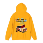 Yellow Call Me If You Get Lost Hoodie
